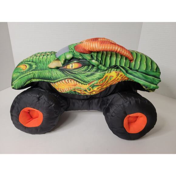 Monster Jam Dragon Monster Truck Plush Stuffed Toy‎ - Picture 4 of 6